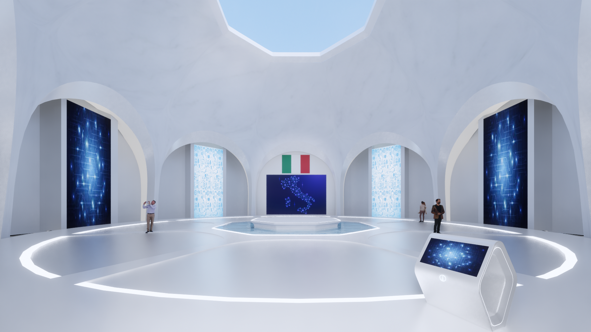 ITU Digital World 虚拟展览中心设计丨ColombiaMeta丨XMArchitect-30