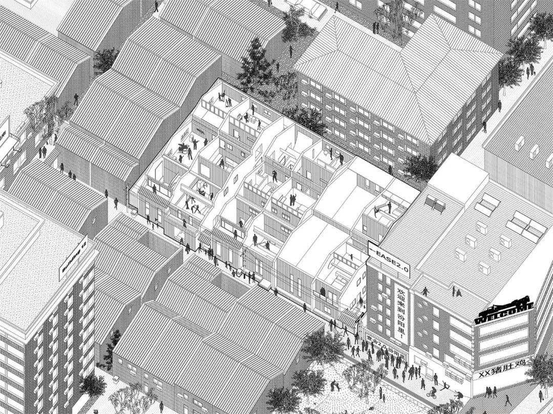 【周六案例放送】广州壹舍·汾阳里：从“坐困愁城”到“大隐于市”，静享清幽时光 | 费罗娜水泥瓷砖-31