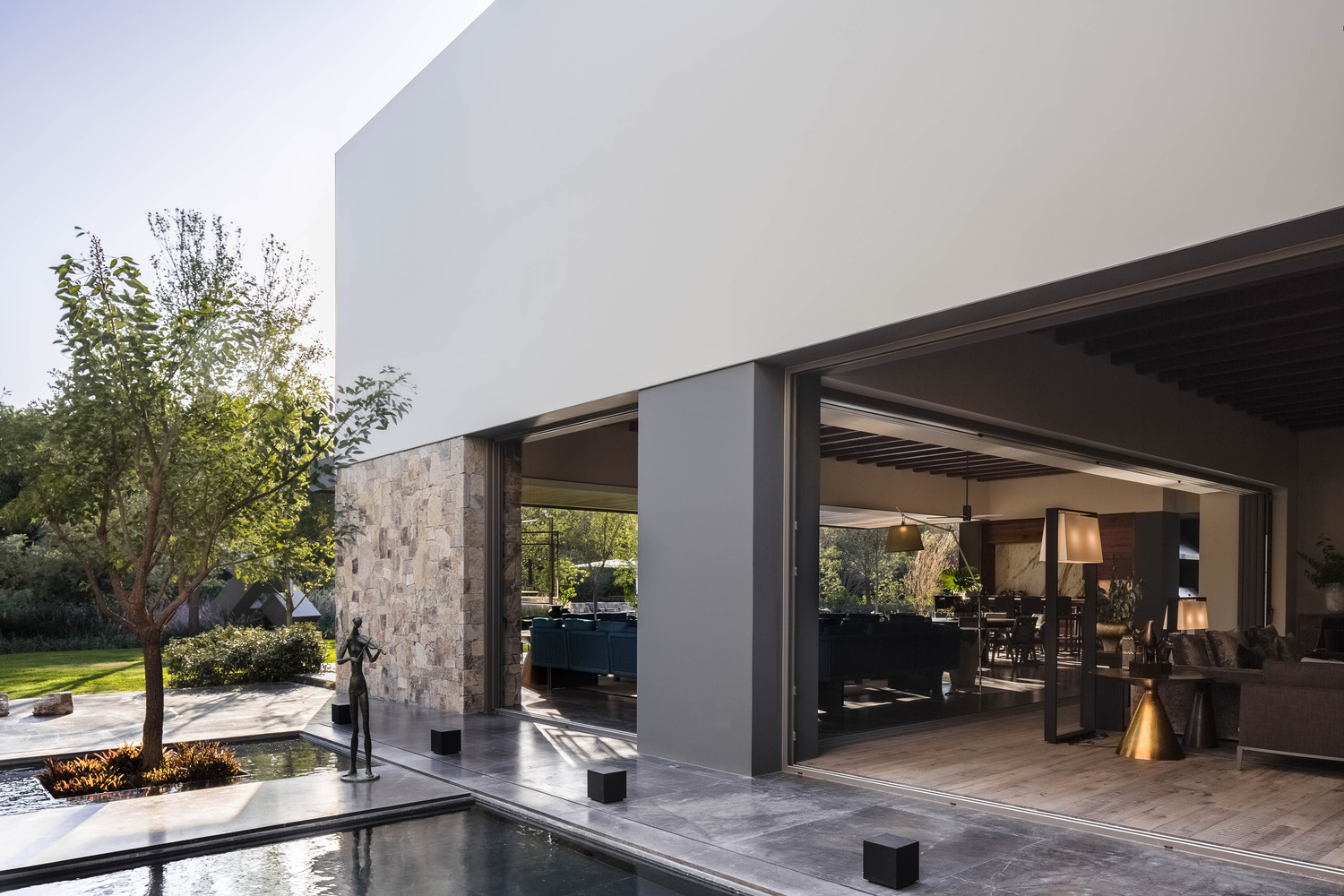 墨西哥年轻家庭私人住宅设计-52