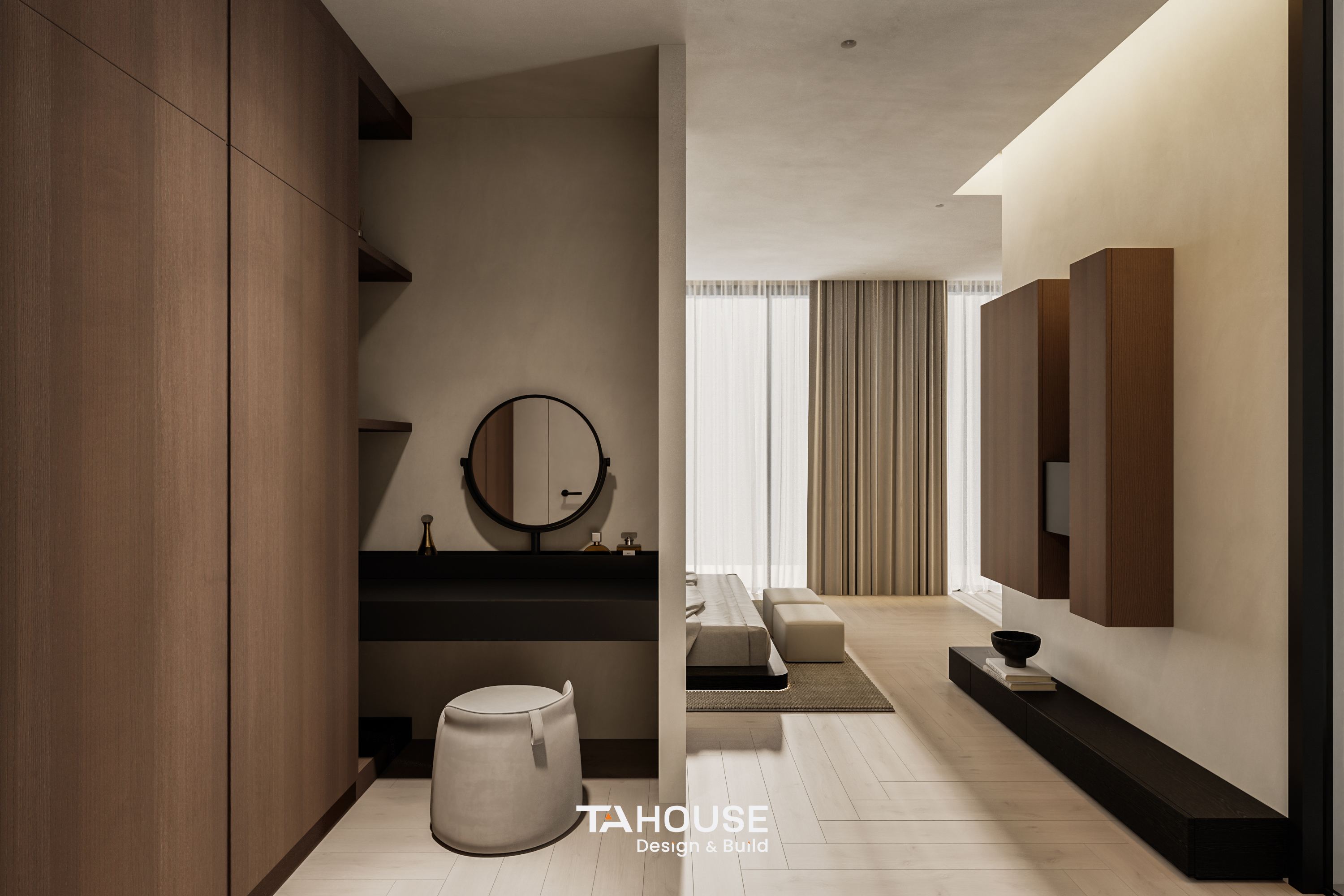 现代卧室 TA 住宅丨越南-9