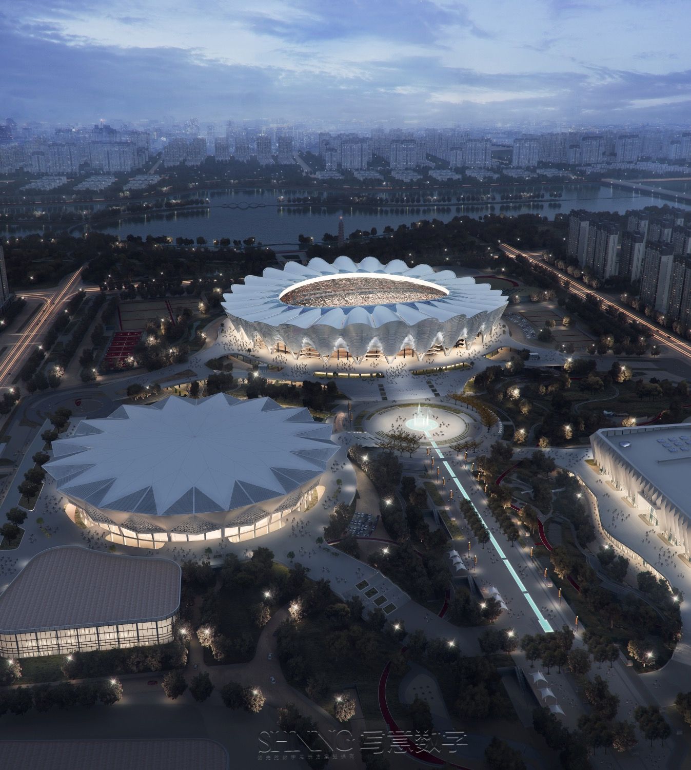 西安奥林匹克体育中心丨中国西安丨SNT-1