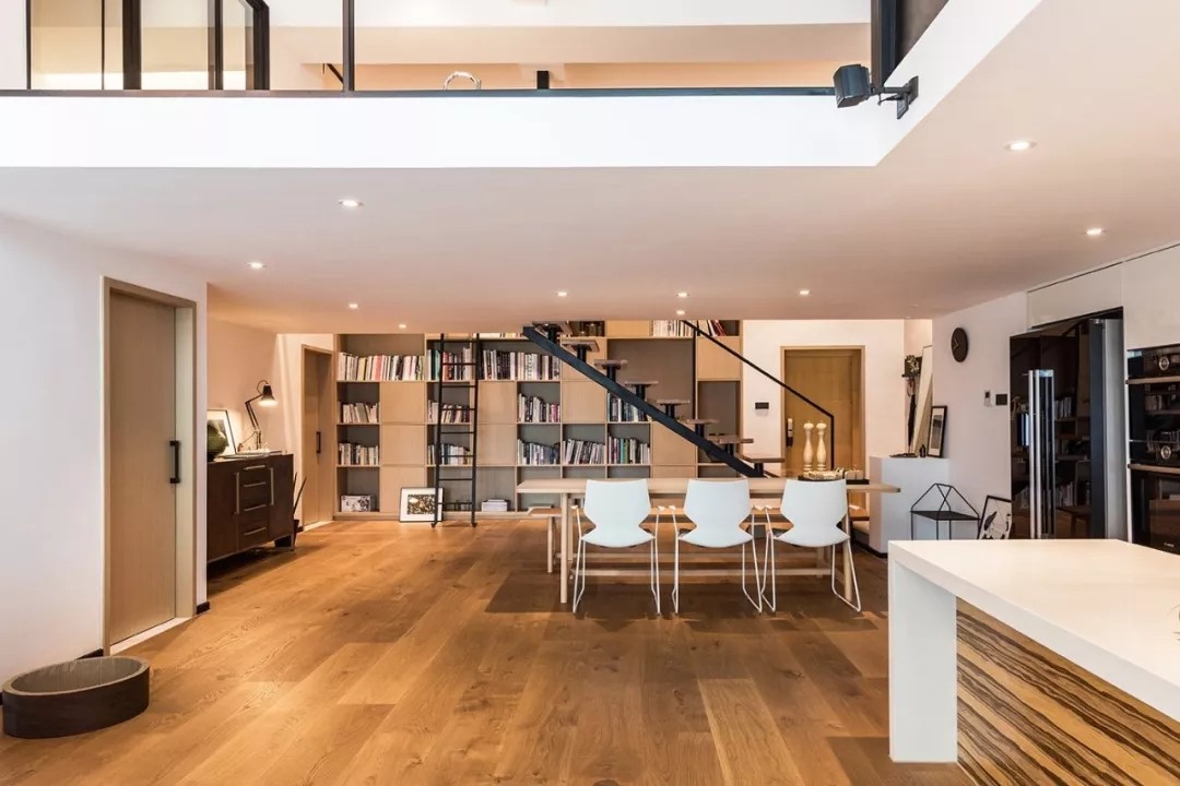 杭州复式大挑空的住宅-22