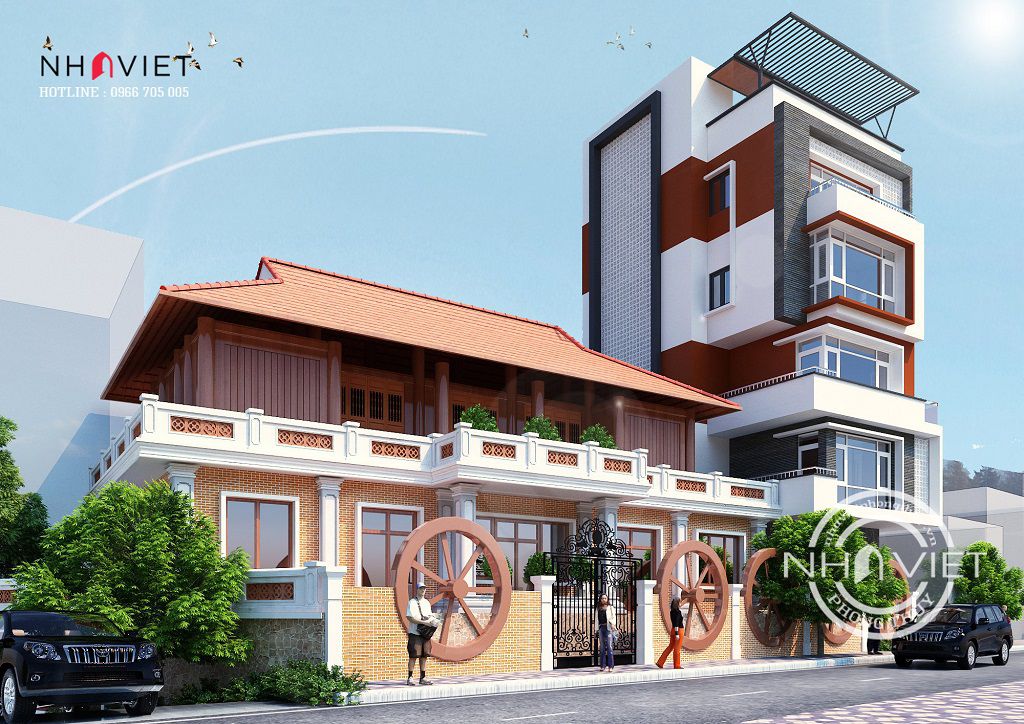 河内住宅与教堂结合项目丨越南河内丨越南风水住宅建筑设计团队-3