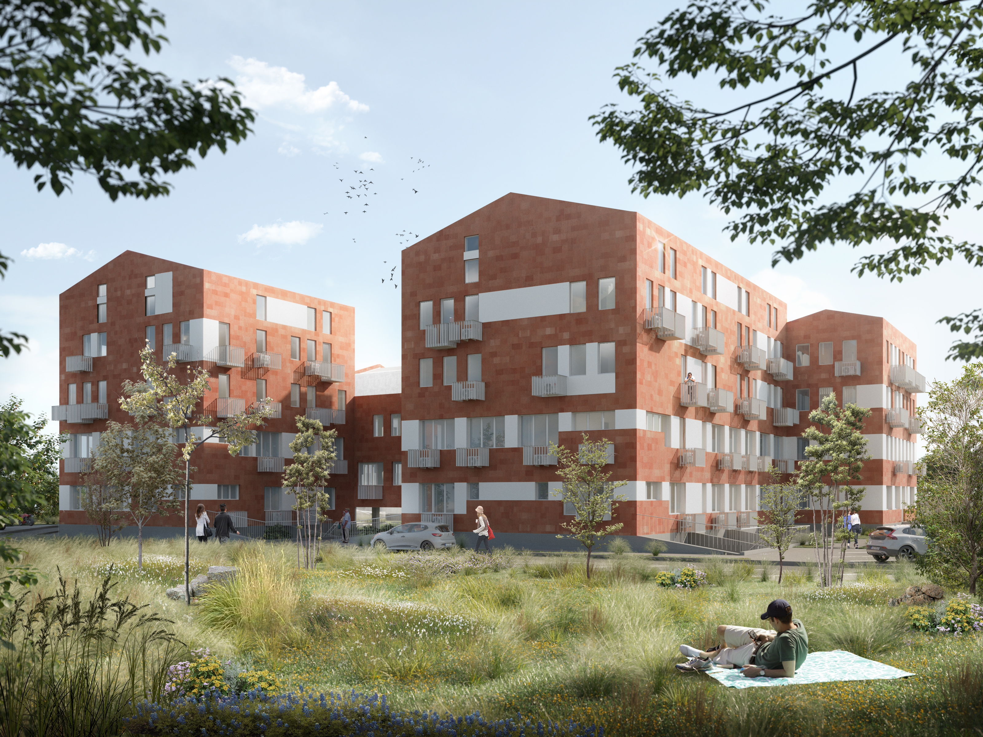 MASIV SOCIAL HOUSING 外观可视化项目丨electricarchitects-1