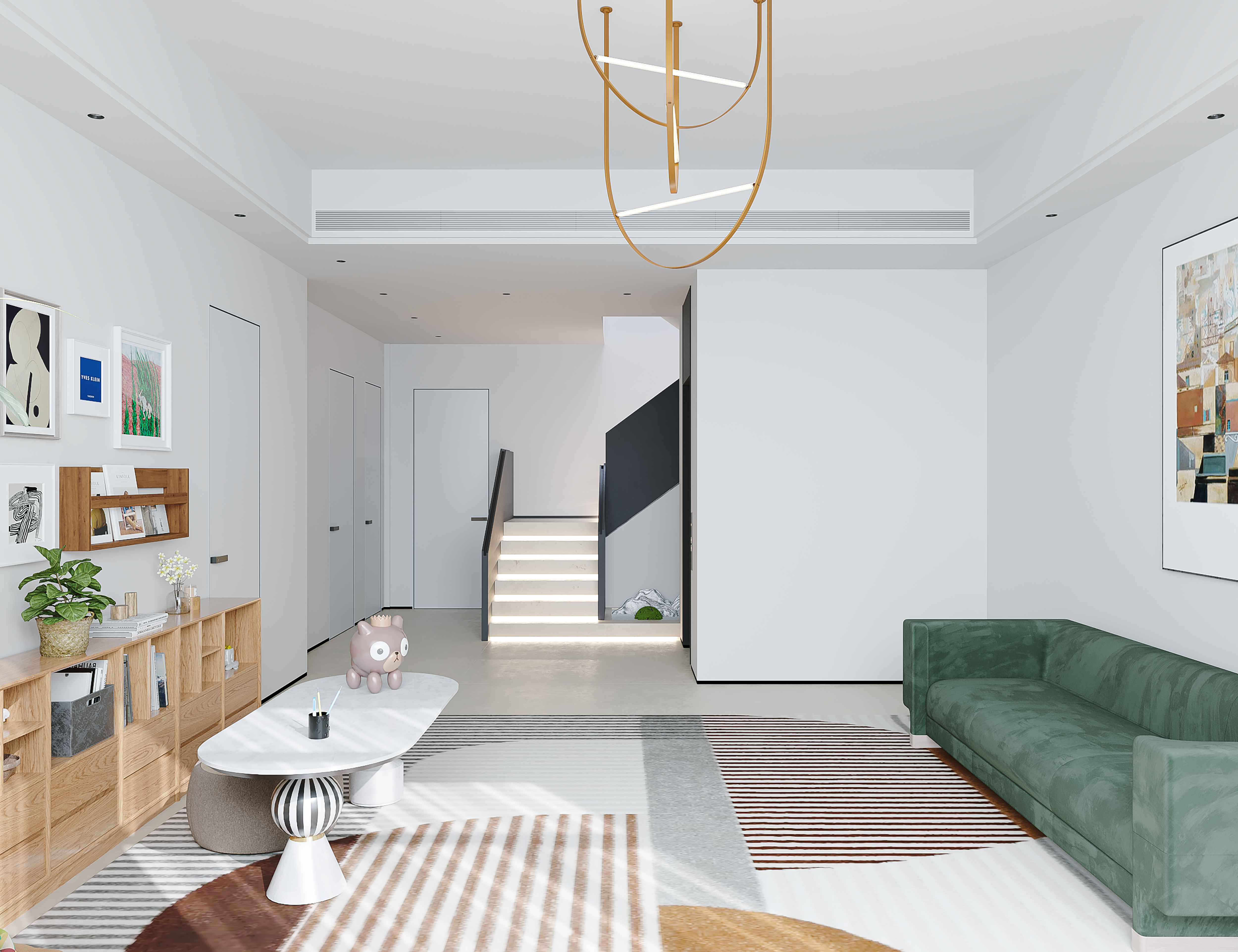 山和院子现代简约别墅-20