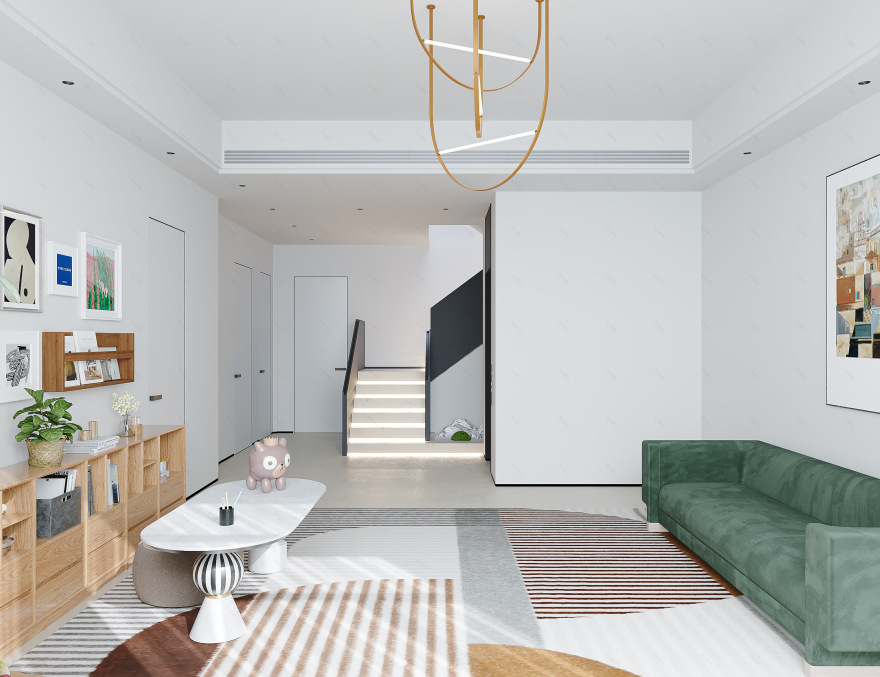 山和院子现代简约别墅-20