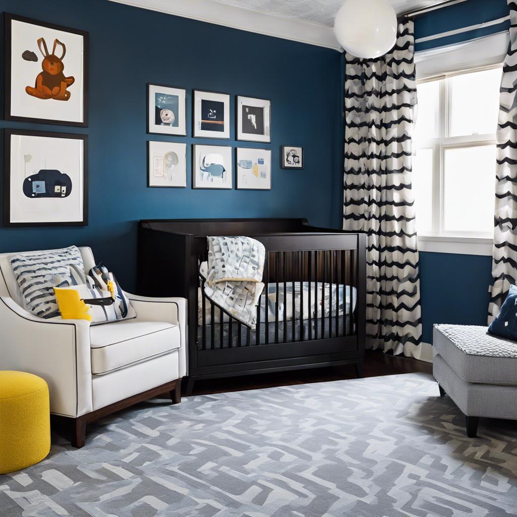 现代时尚男宝宝 nursery 室设计-51