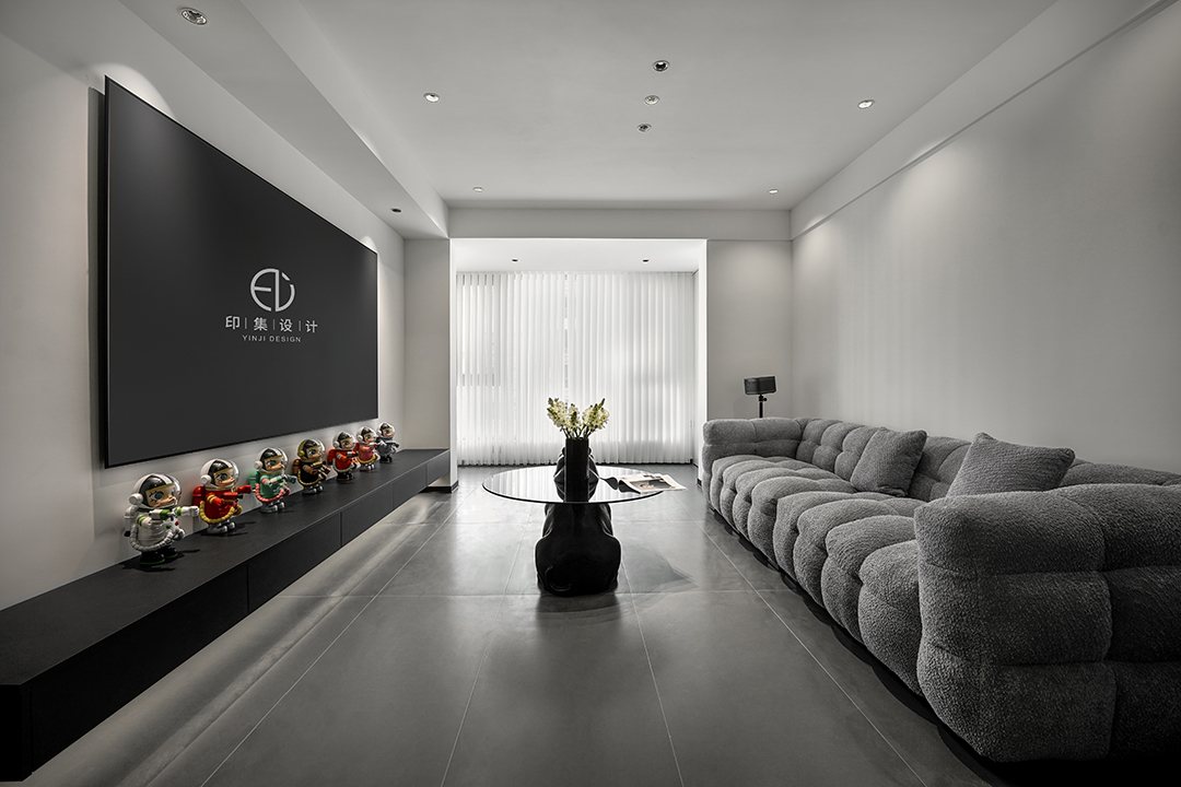 95.3㎡现代极简的家，从两个人的爱情故事说起-3