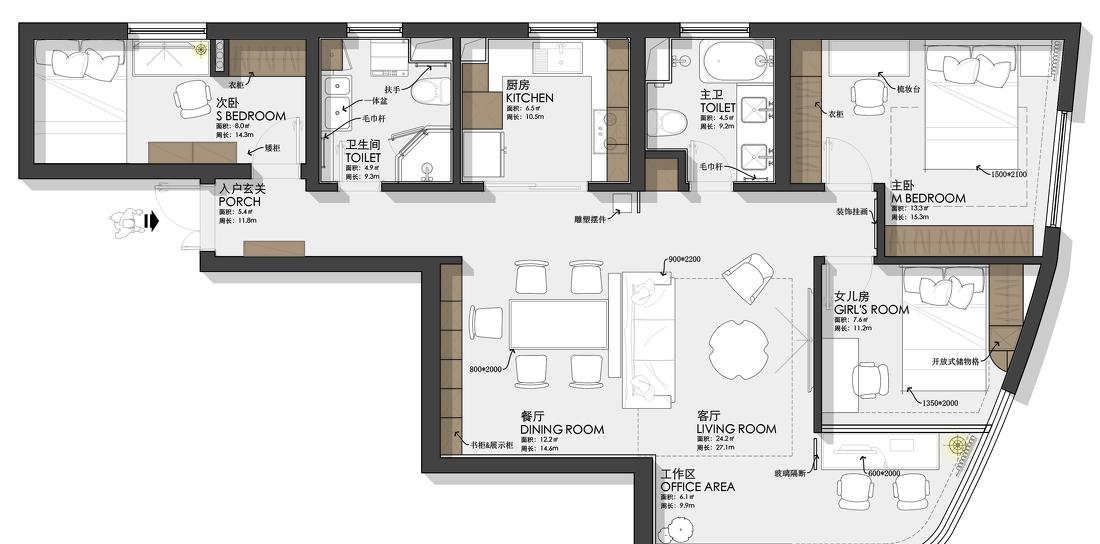 意式轻奢家居空间设计丨璞·物 DESIGN-32