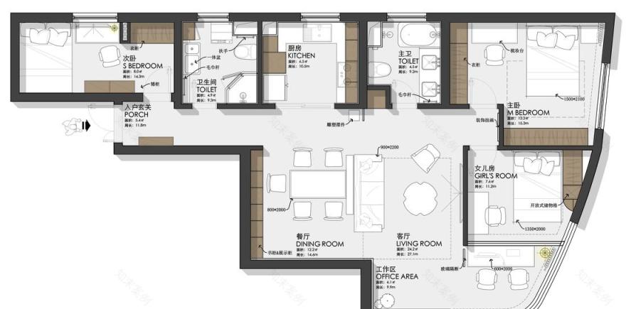 意式轻奢家居空间设计丨璞·物 DESIGN-32