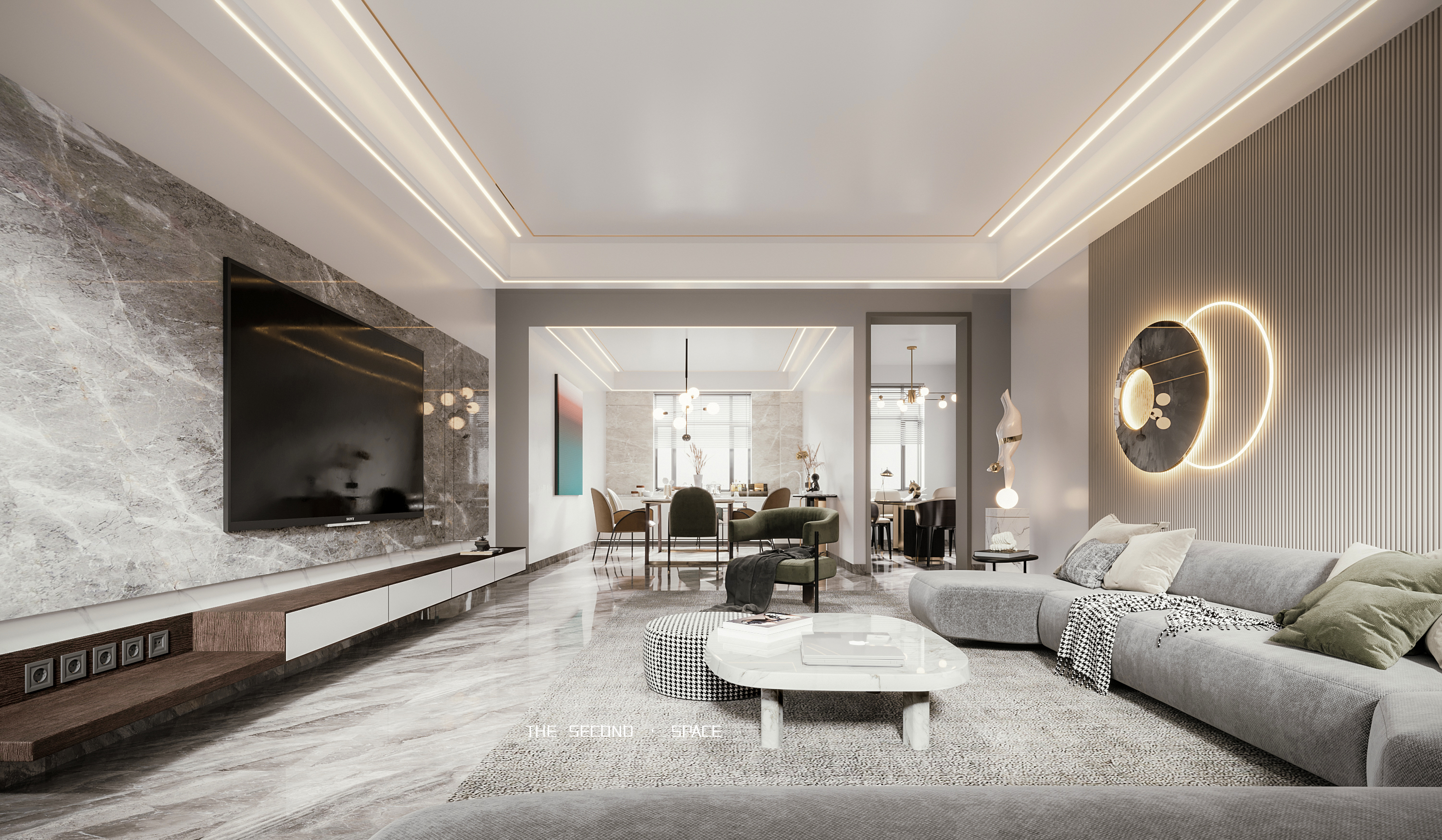 知名设计师打造奢华别墅，现代简约风典范-24