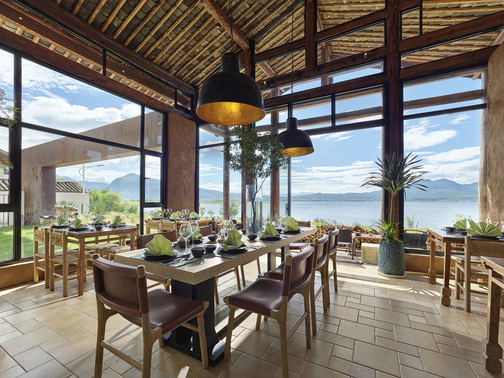 茶马道拉市海丽世山居丨中国丽江丨尤磊工作室-27