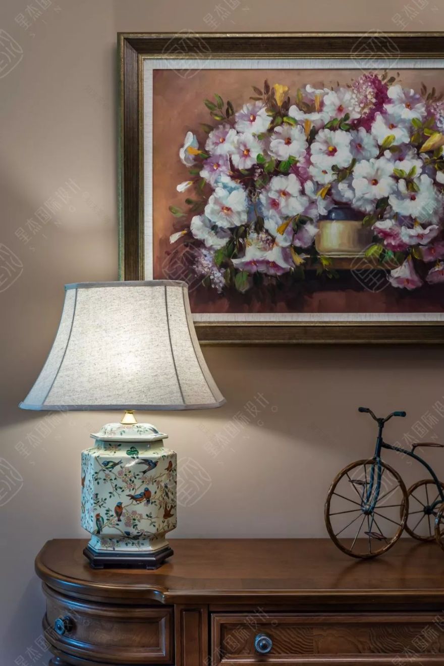 苏州昆山 300㎡美式田园度假别墅,老上海洋房情怀的完美呈现-44