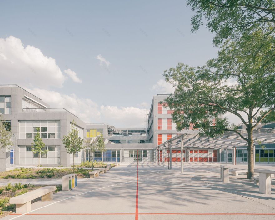 Anne Frank 中学改造丨法国丨MARS Architectes-30