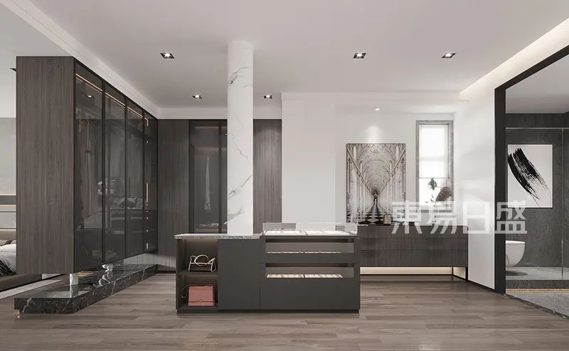 188㎡简约风格大平层装修，安宁和畅的居住理想-25