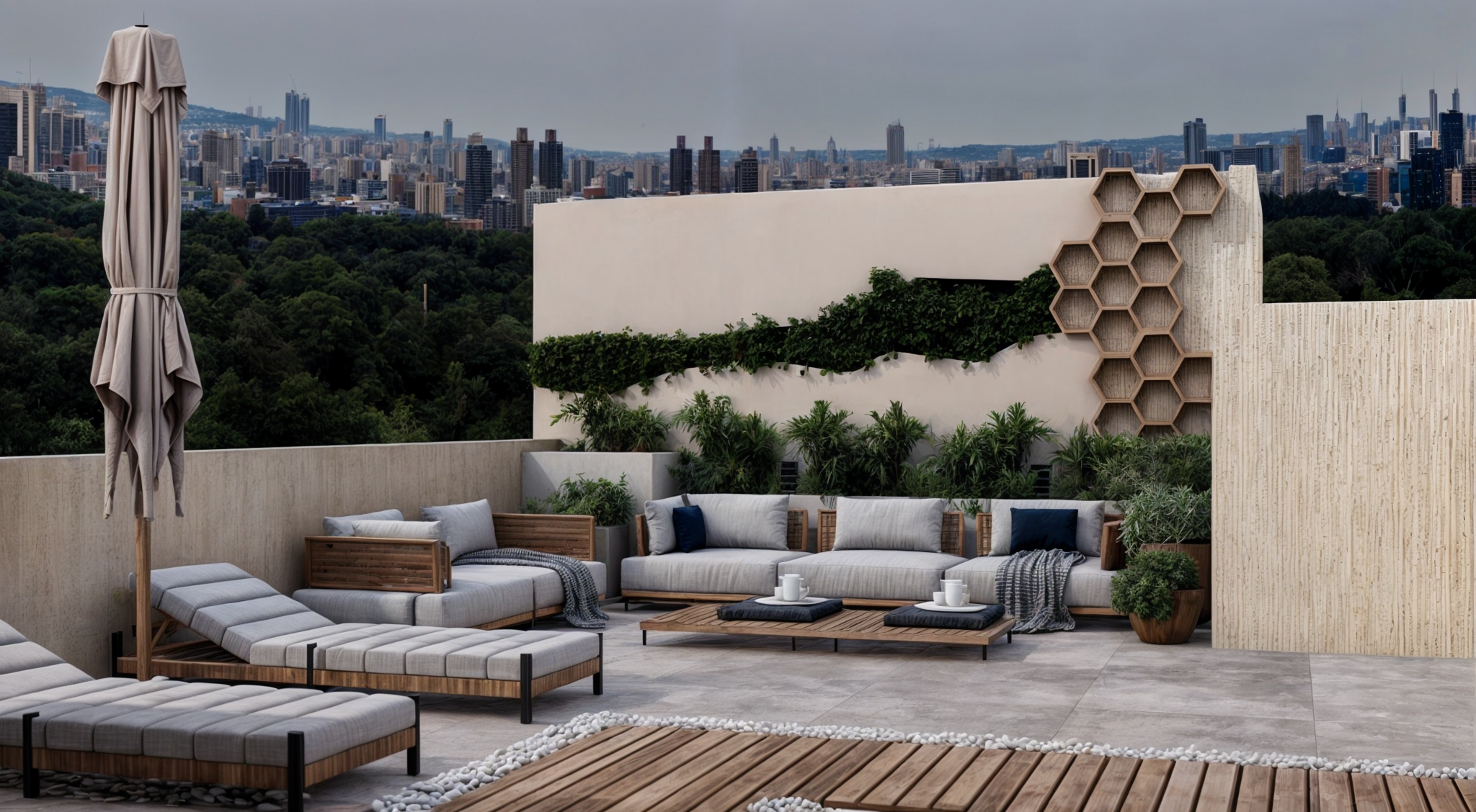 ROOF GARDEN PRIVATE VILLA @MOSTQBAL CITY-1