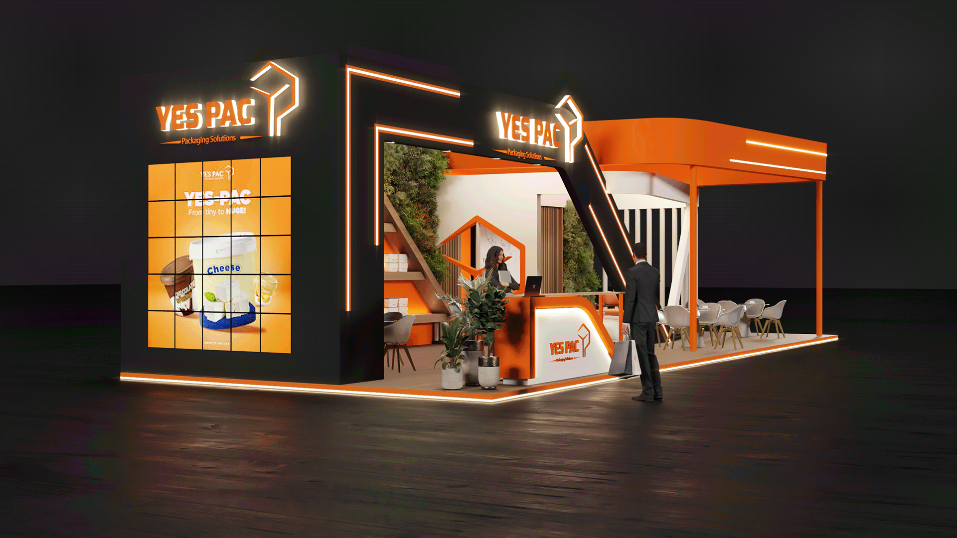 YESPAC BOOTH DESIGN（YES PAC展位设计）丨Yostena Akmal Fadel-19