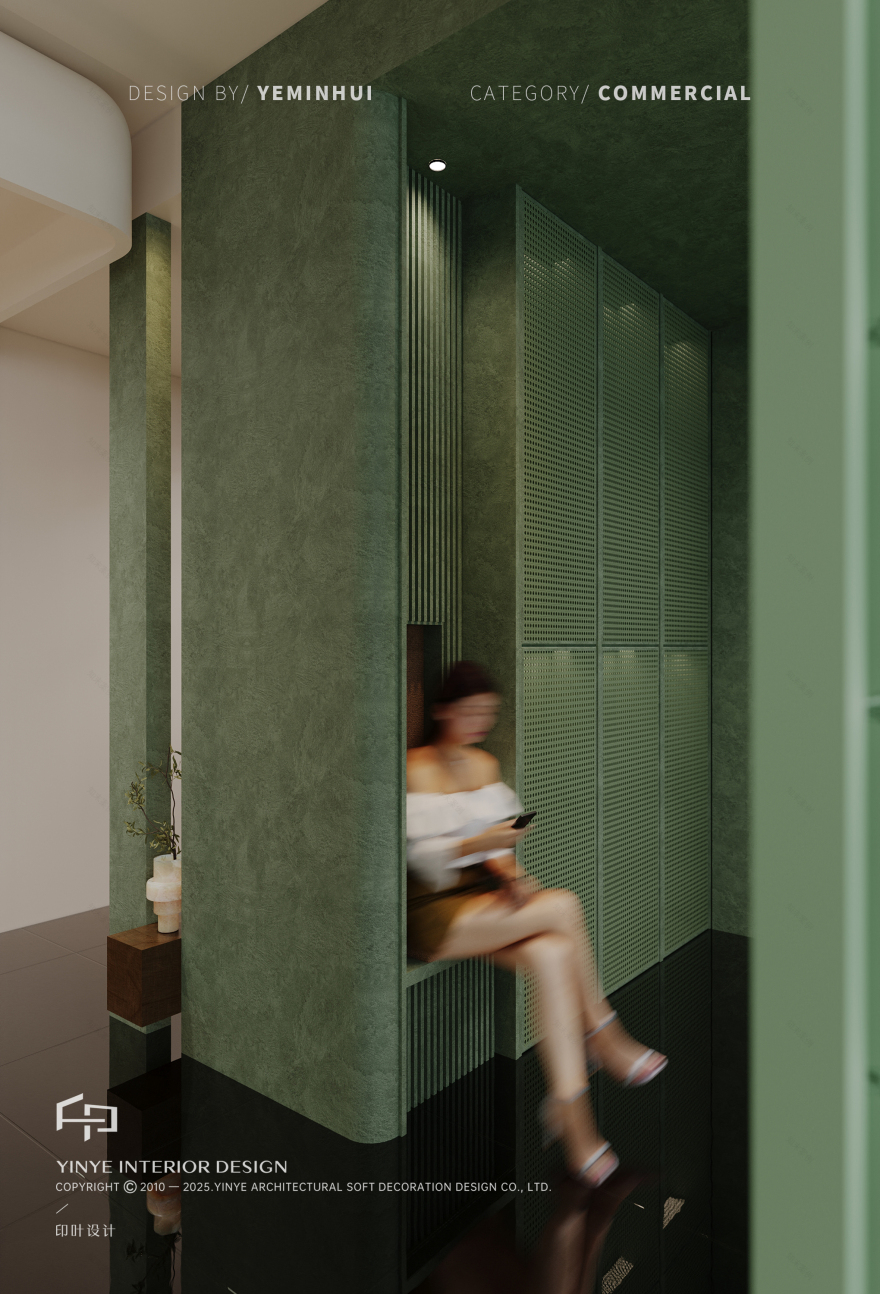 尼尔斯Naelsy 新国风美甲美睫美容品牌空间设计丨印叶设计-9