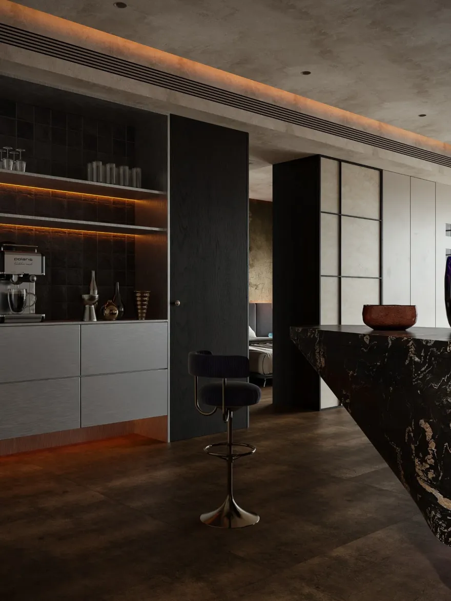 105㎡一个人的自由场丨让热闹藏在细节里丨中国上海丨YY STUDIO-10