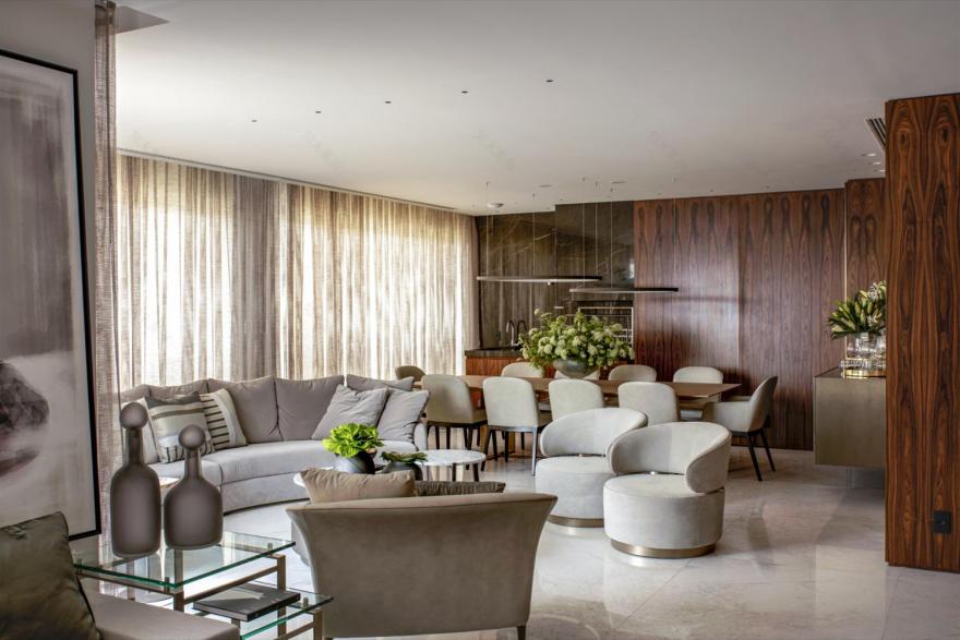 巴西 SP 公寓,传统与现代的和谐共存-3