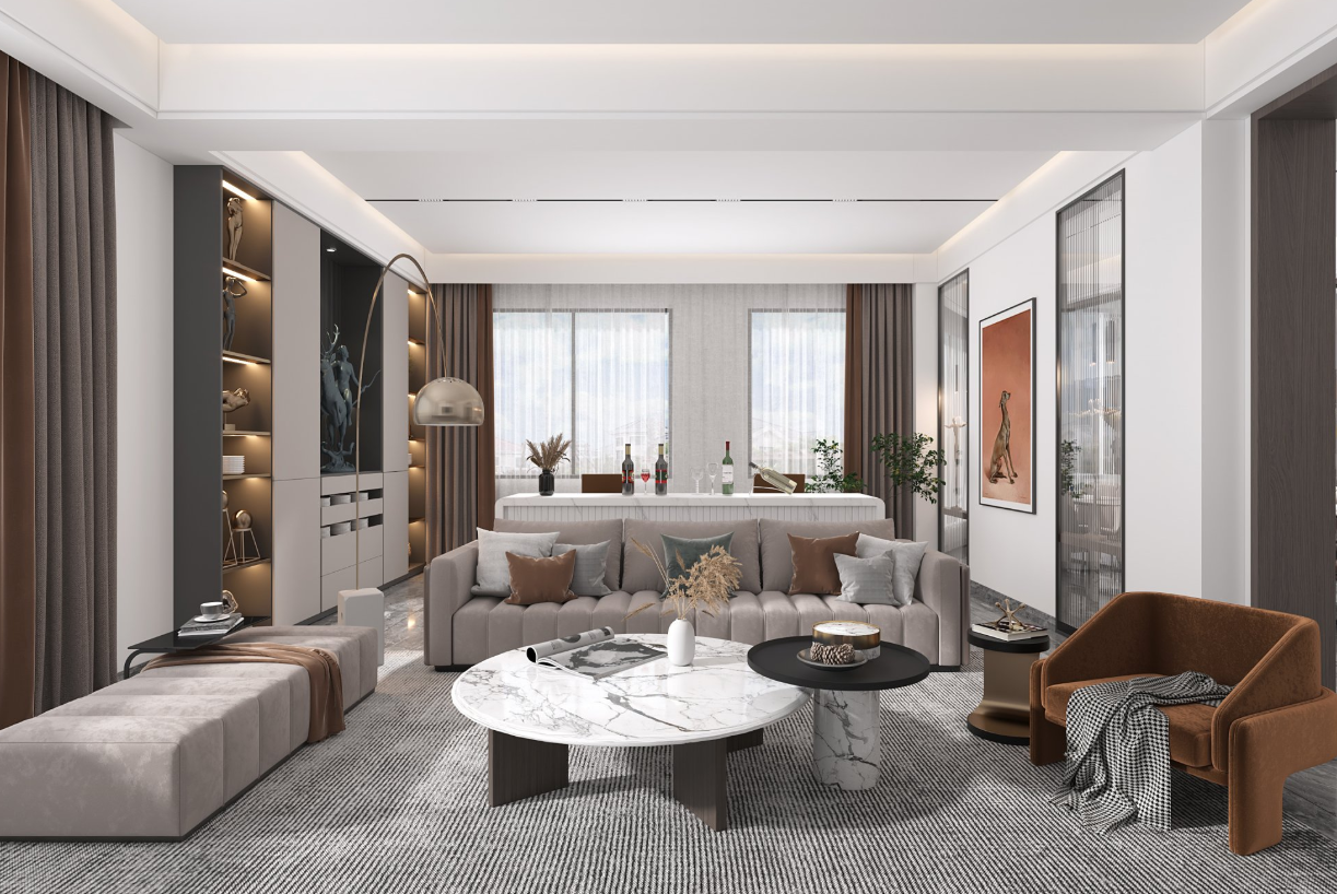 宁静致远 · 极简主义住宅设计-3