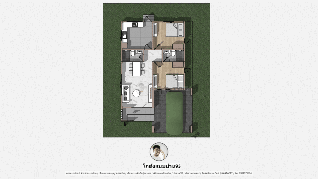 แบบบ้านปั้นหยา P-1882 สวย ๆ พื้นที่การใช้สอย 90 ตร.ม.-27