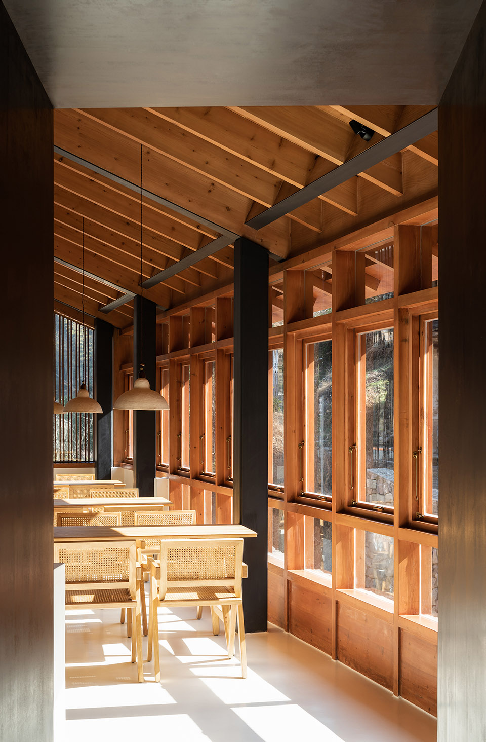 奉化栖霞坑发电站改造的溪边餐厅丨中国宁波丨尌林建筑设计事务所-127