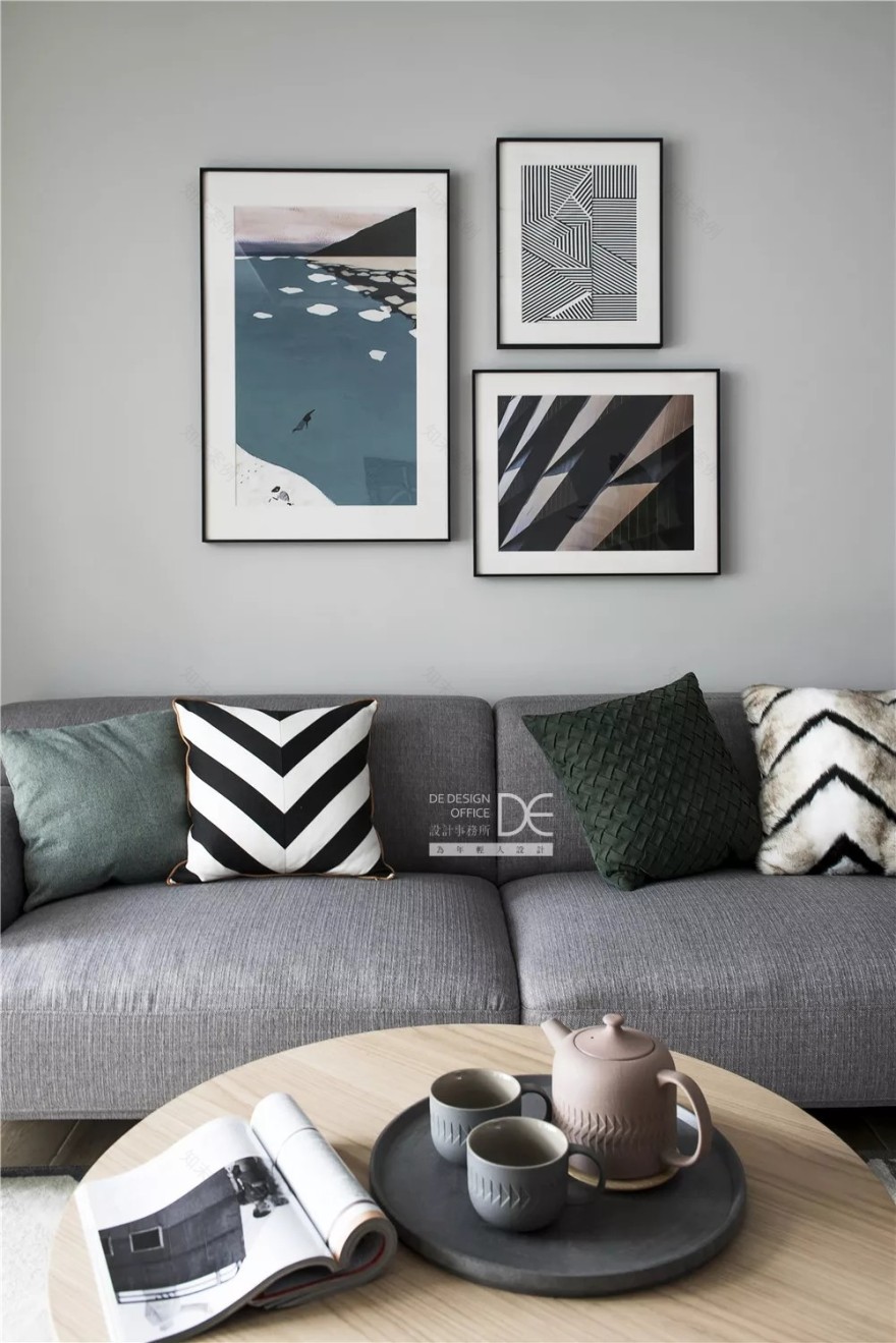 两江新宸云麓110m²住宅 DE设计事务所-5