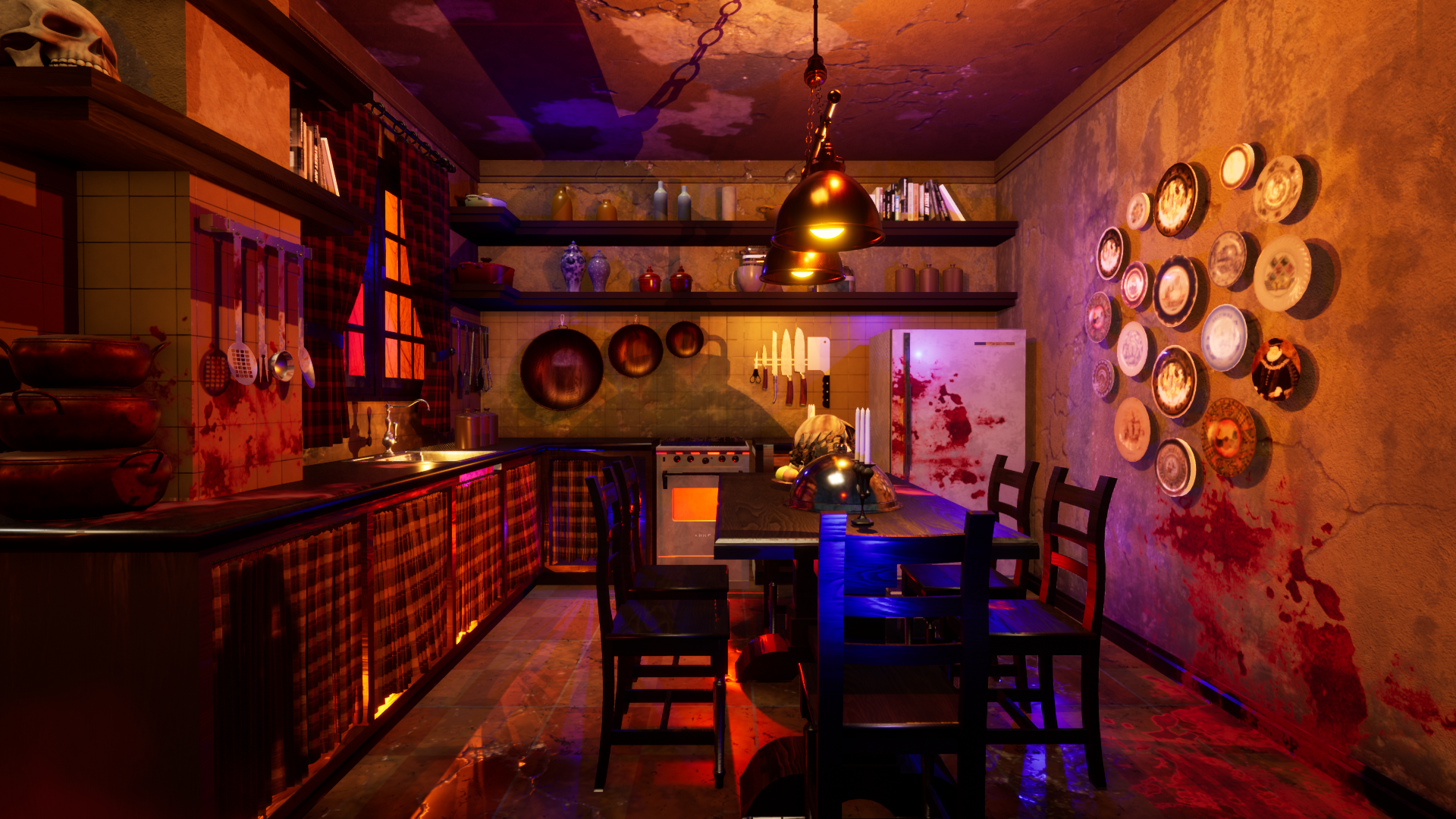 Cenografia - Cozinha do Horror-1