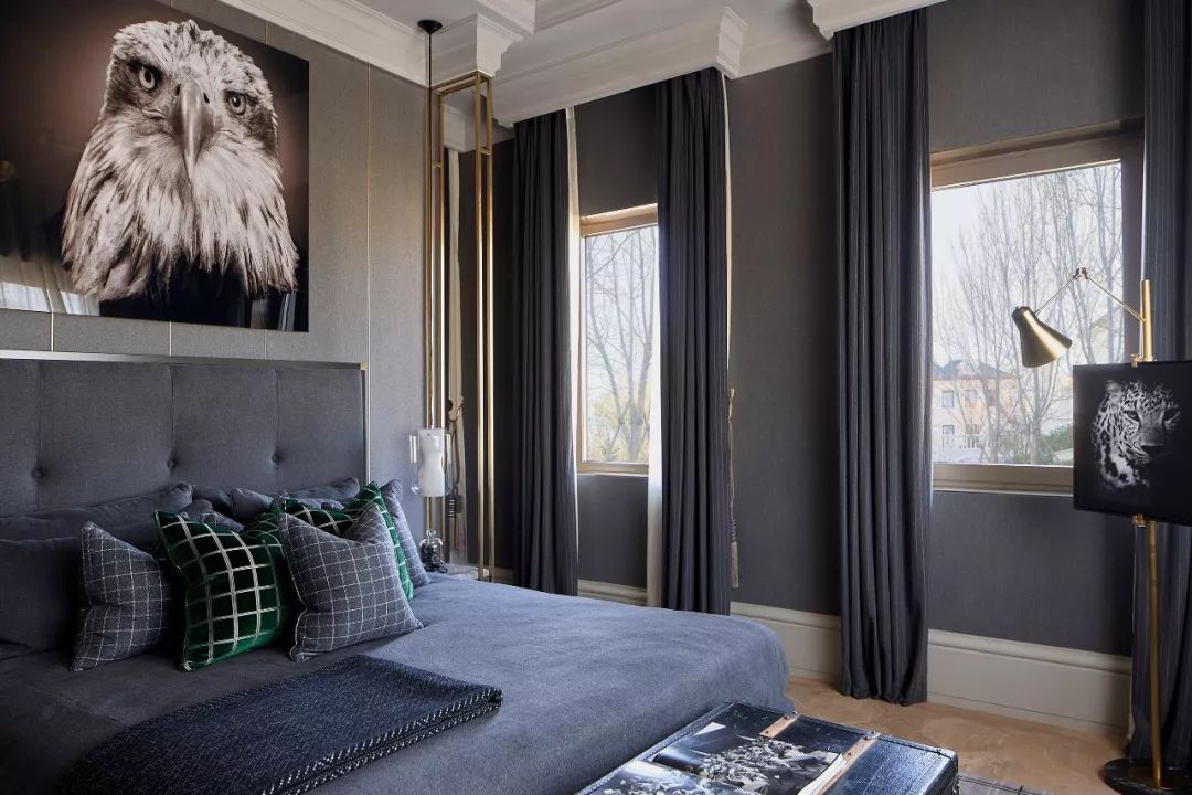 北京鲁能格拉斯小镇法式宅邸 | 古典与现代的艺术对话-35