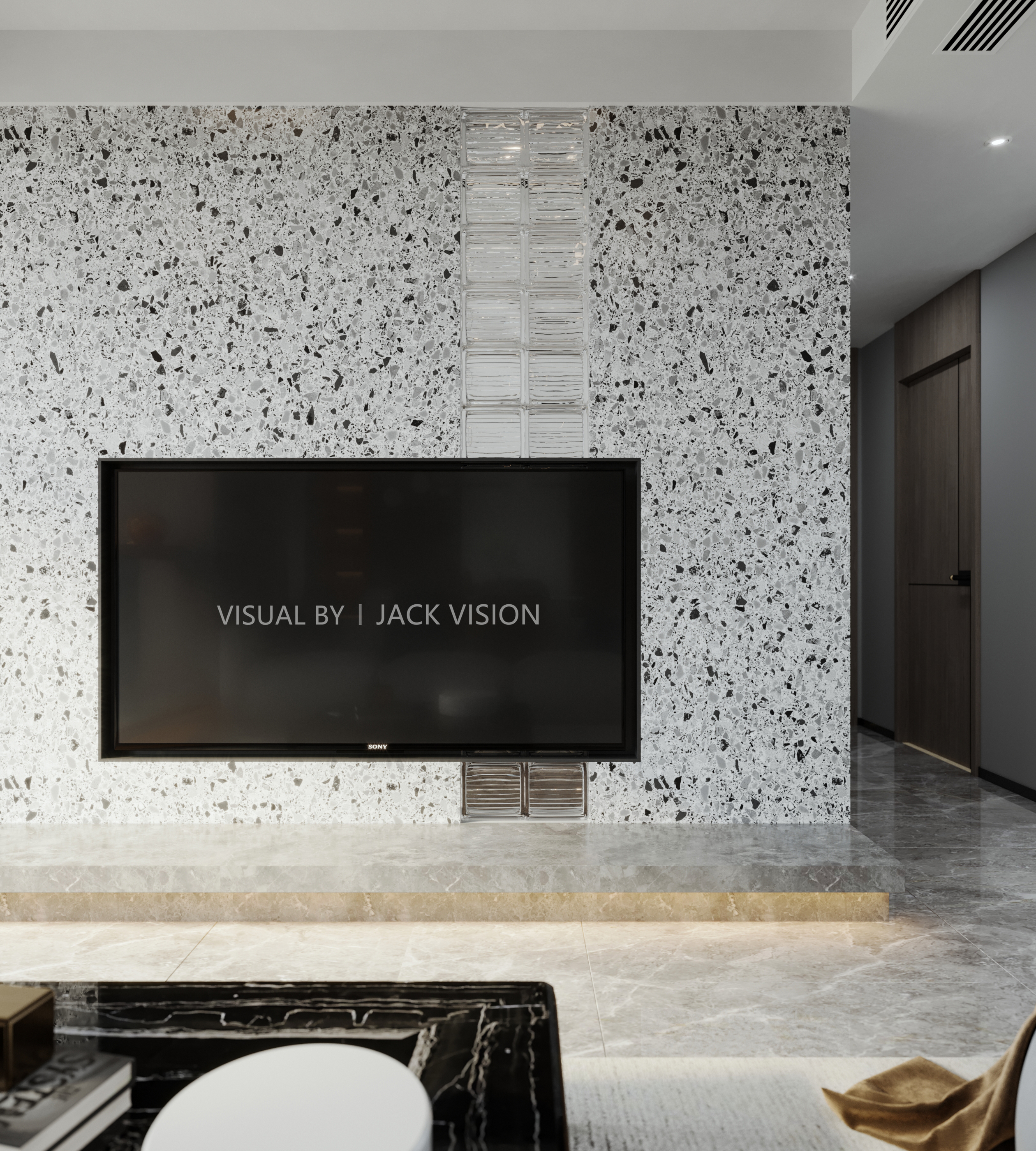 湖南现代简约风平层设计丨中国湖南丨拾集设计-9