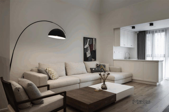 梦马设计·现代简约的人文之家-97