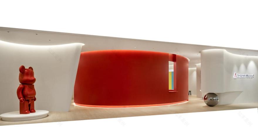 本杰明·摩尔色彩艺术体验中心丨中国上海丨上海众合铂纳空间设计-9