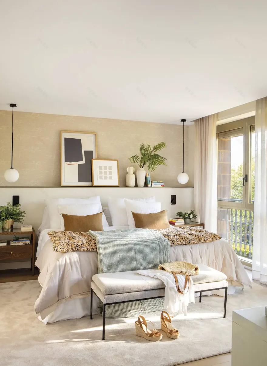 巴塞罗那现代风格公寓改造,重拾绿意生活-6