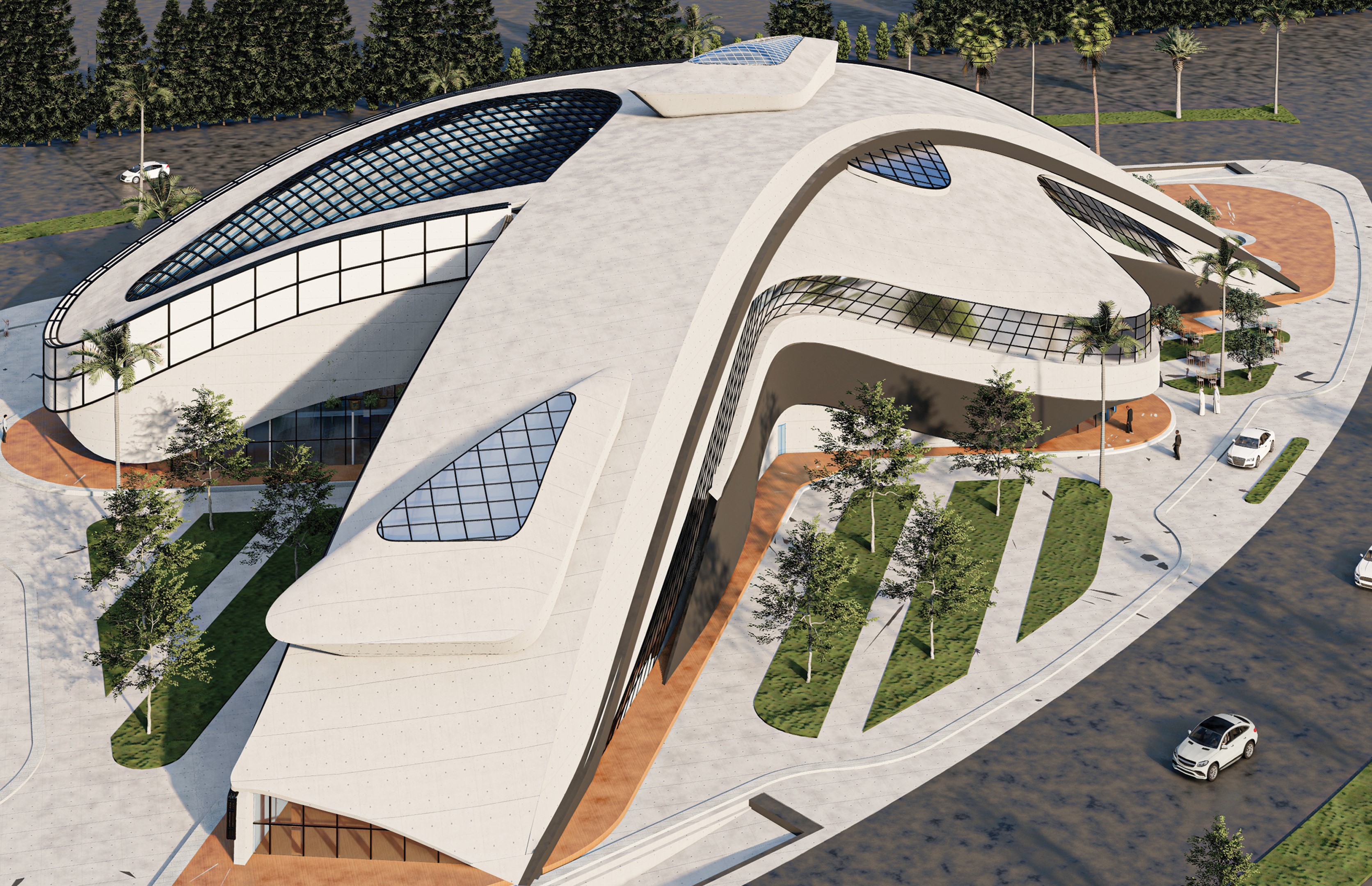 新开罗城市社区站丨埃及开罗丨开罗大学工程学院建筑系-13