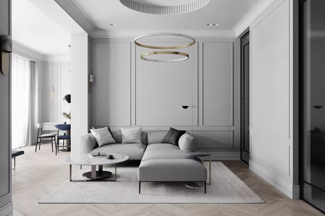 当高级灰遇上护墙板，美出新高度！-16