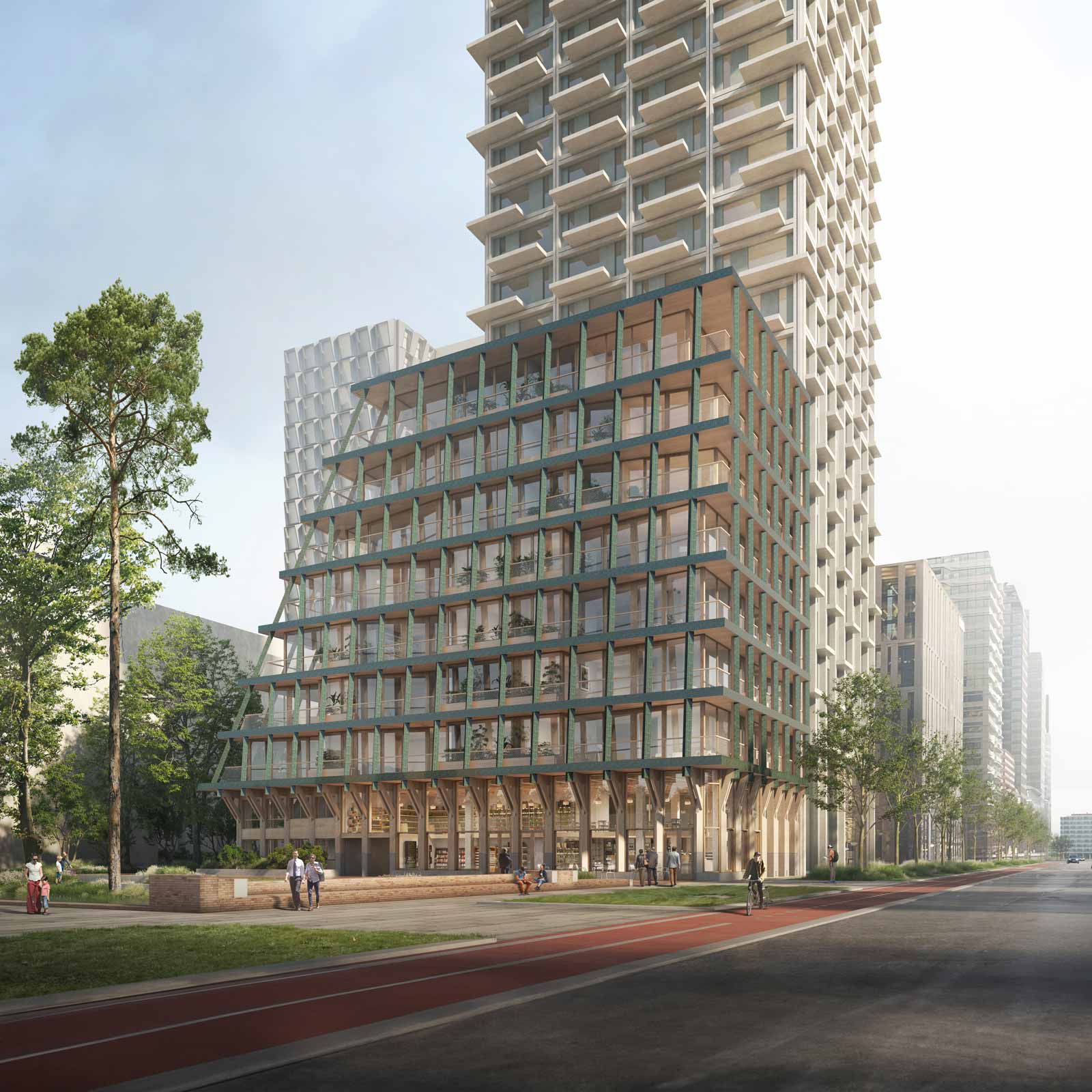 灯塔南区贝塔

注：Keystone常见释义为基石；关键，这里结合语境意译为灯塔；Zuidas音译为南区 ；BETA音译为贝塔 由于缺乏更多背景信息，此翻译仅供参考 丨荷兰阿姆斯特丹丨Evert Klinkenberg等团队-33