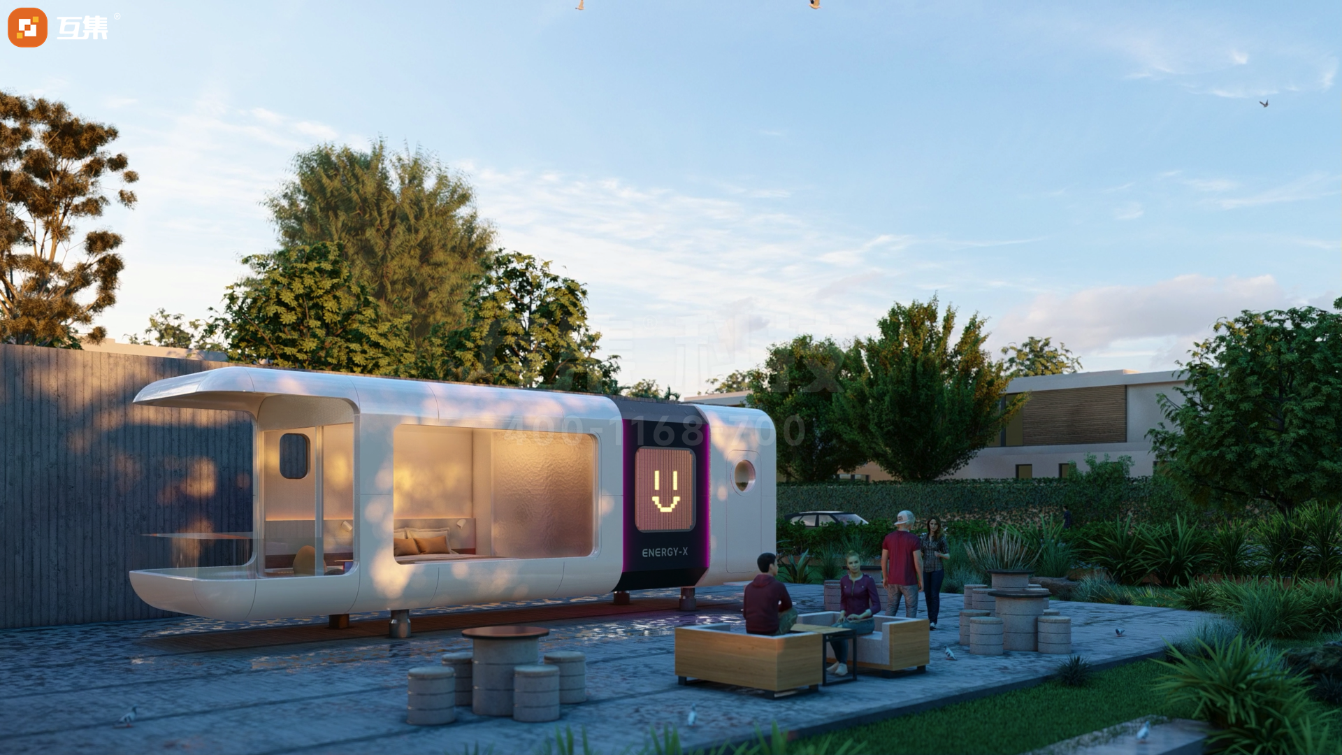 可移动太空舱民宿产品——原力舱-28