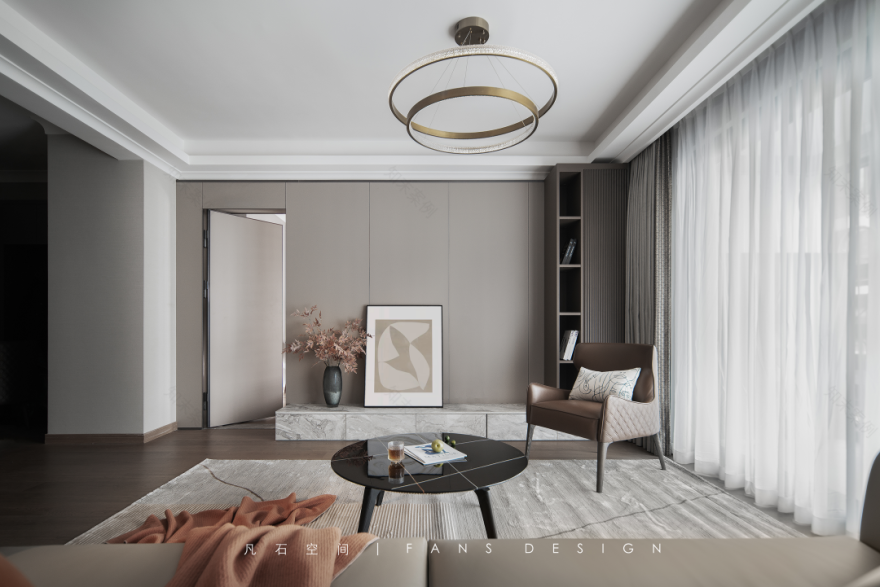 摩卡 · 现代简约咖啡馆式的家居设计丨中国成都丨成都凡石空间设计-11