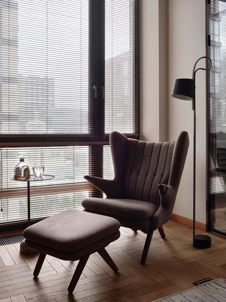 莫斯科家庭公寓设计（含独立卧室）丨俄罗斯莫斯科丨Анастасия Стенберг（阿纳斯塔西娅·斯滕贝格）-16