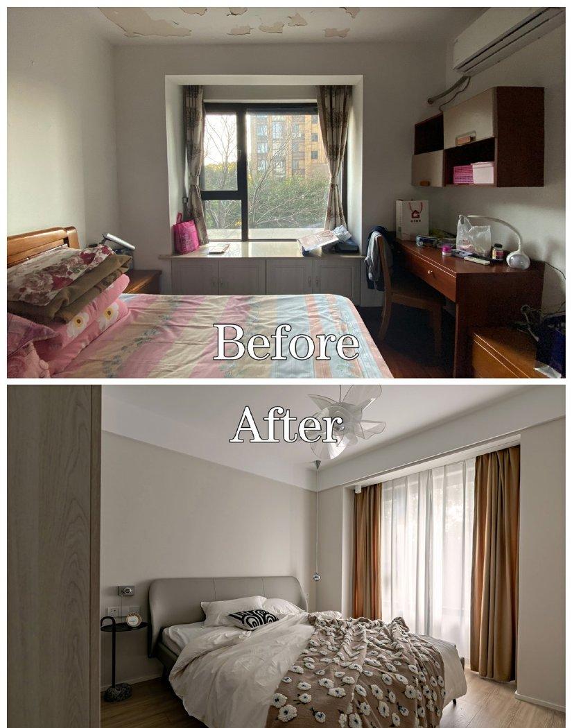 现代原木之家 · 年轻夫妻的温馨舒适空间-51