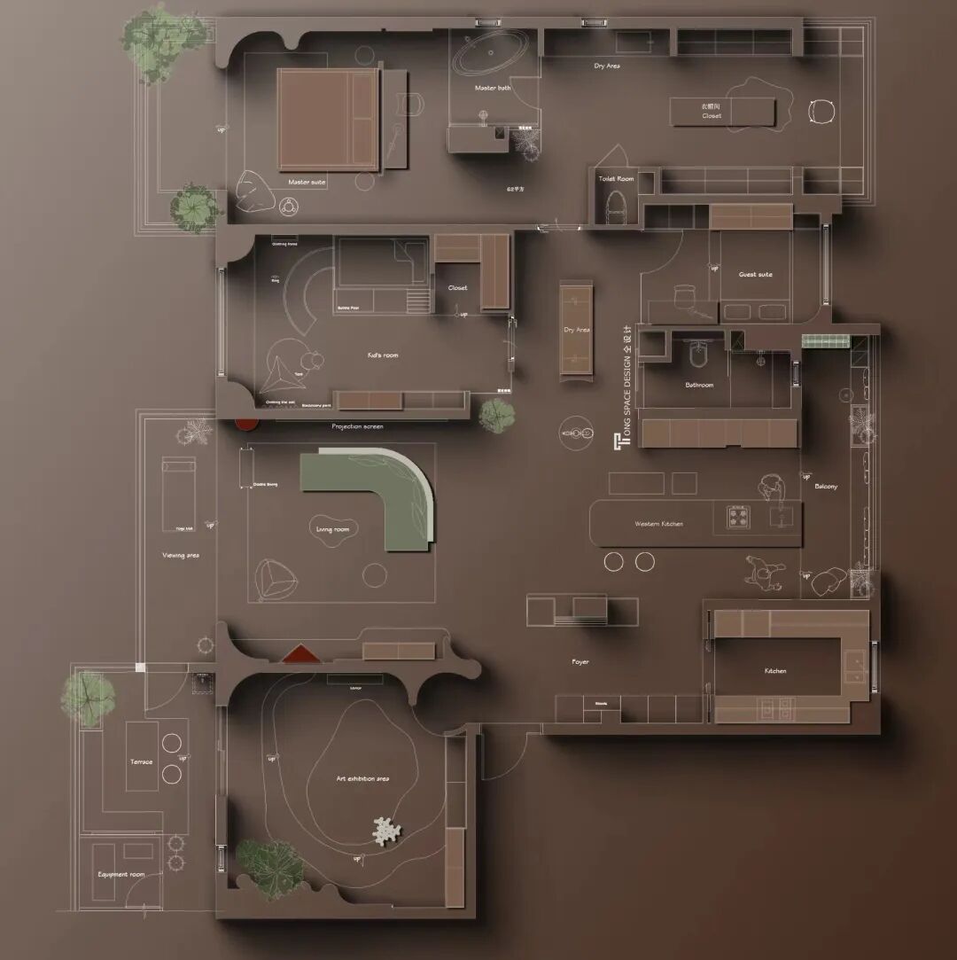 《世界最暖的光》丨中国广西丨上海仝界空间设计-70