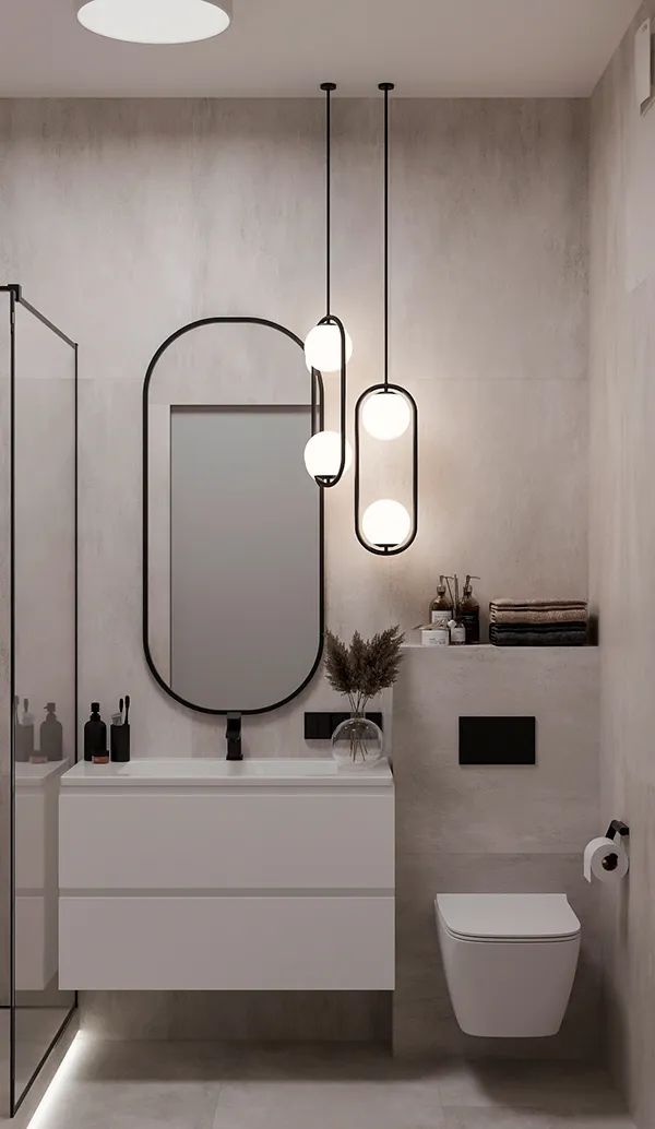 木灰色简约公寓丨Marina Bessmertnaya-48