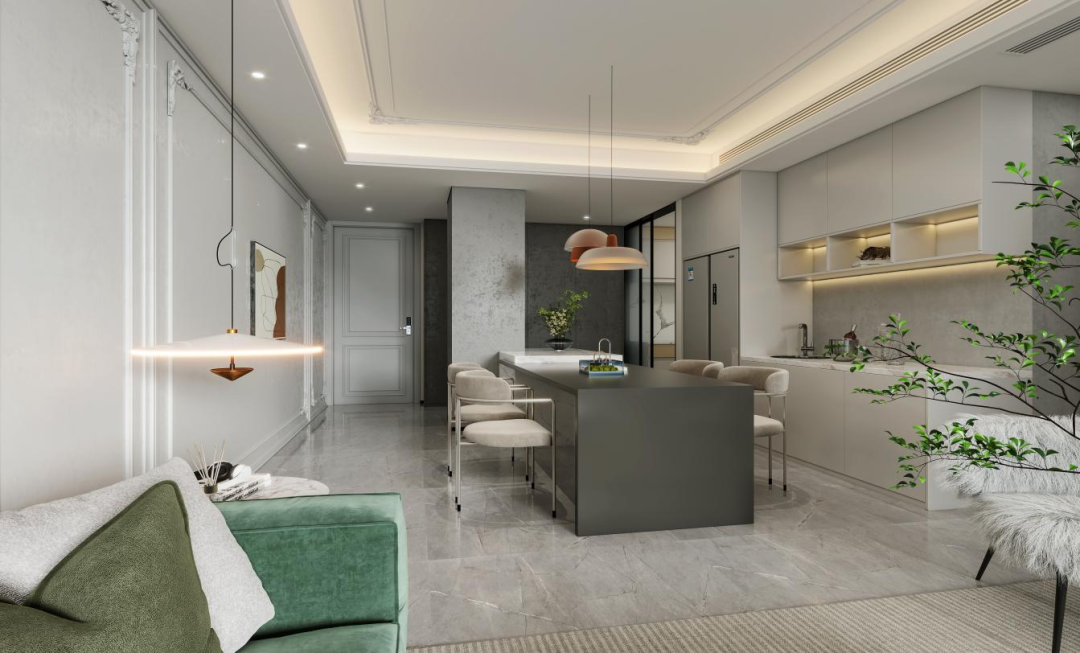 89㎡简约风装修，情迷莫兰迪，初秋治愈系家居-24