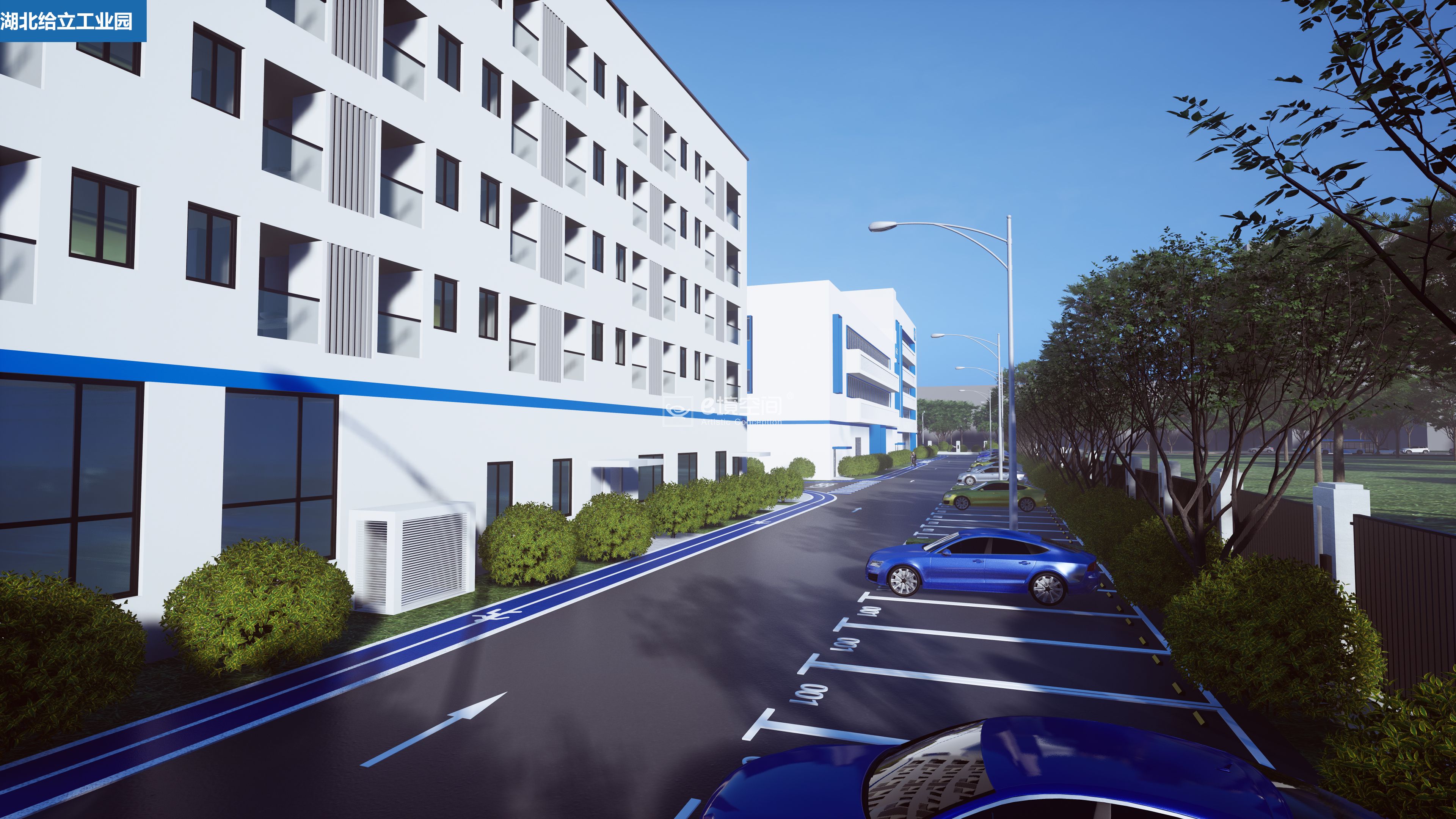 分享e境空间最新湖北区案例，给立金刚石新工厂设计-12