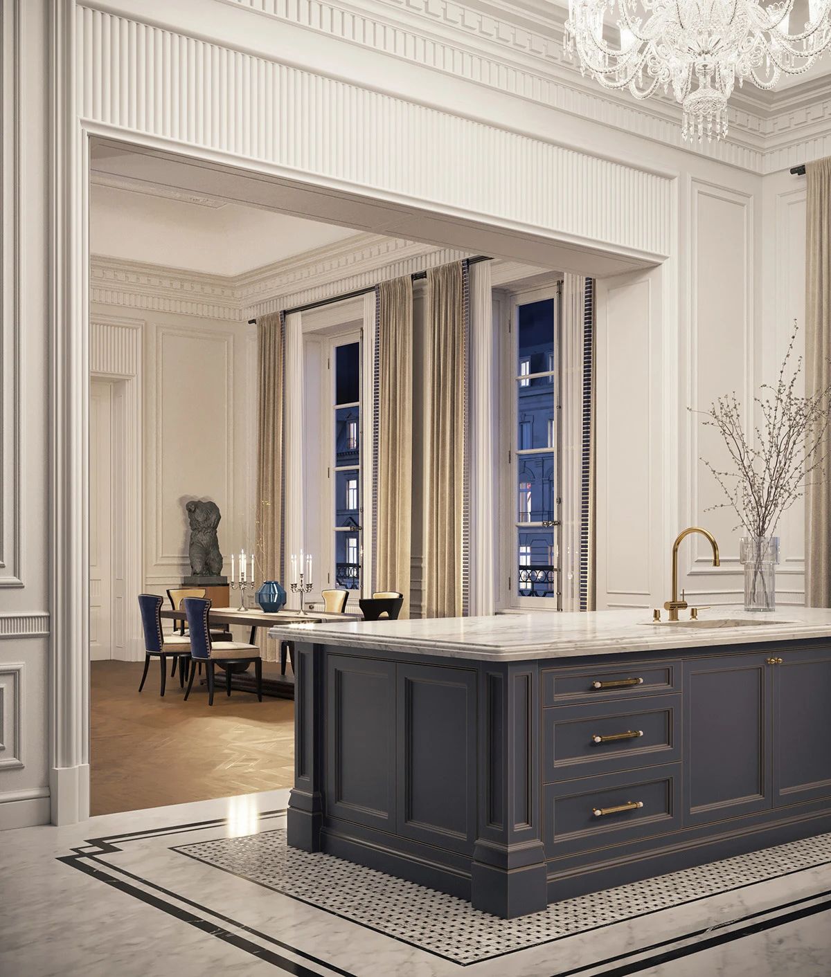 巴黎豪华的公寓丨法国巴黎-42