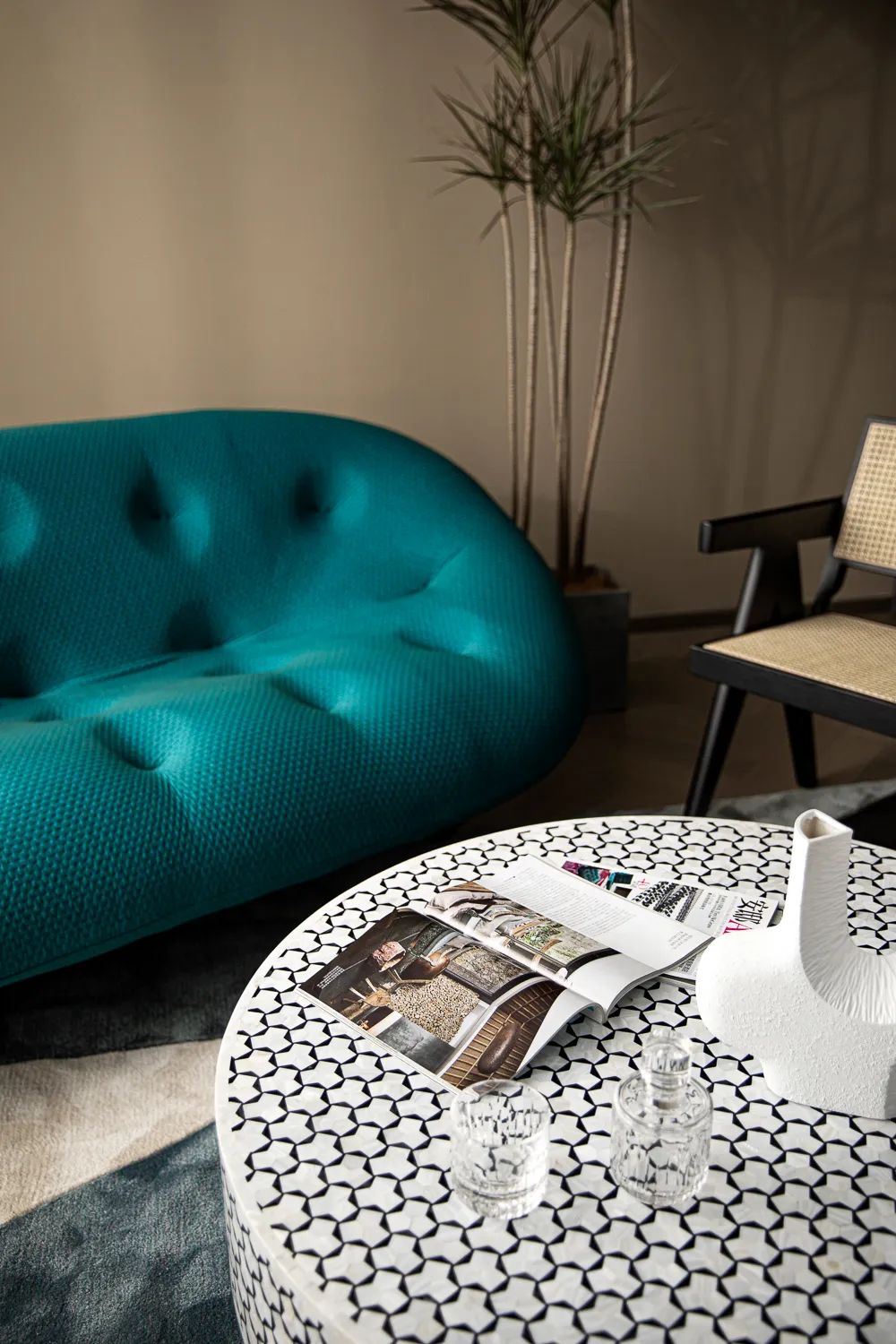 黑白灰的现代简约之家丨中国杭州丨意墅空间设计-47