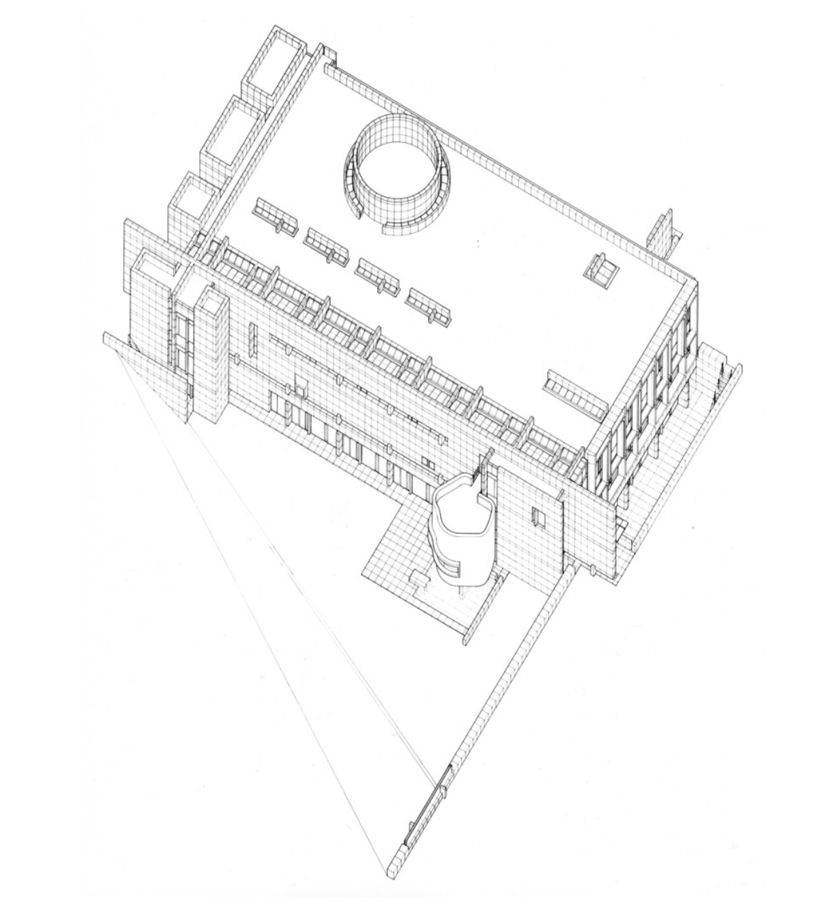 Swissair North American Headquarters Richard Meier-18