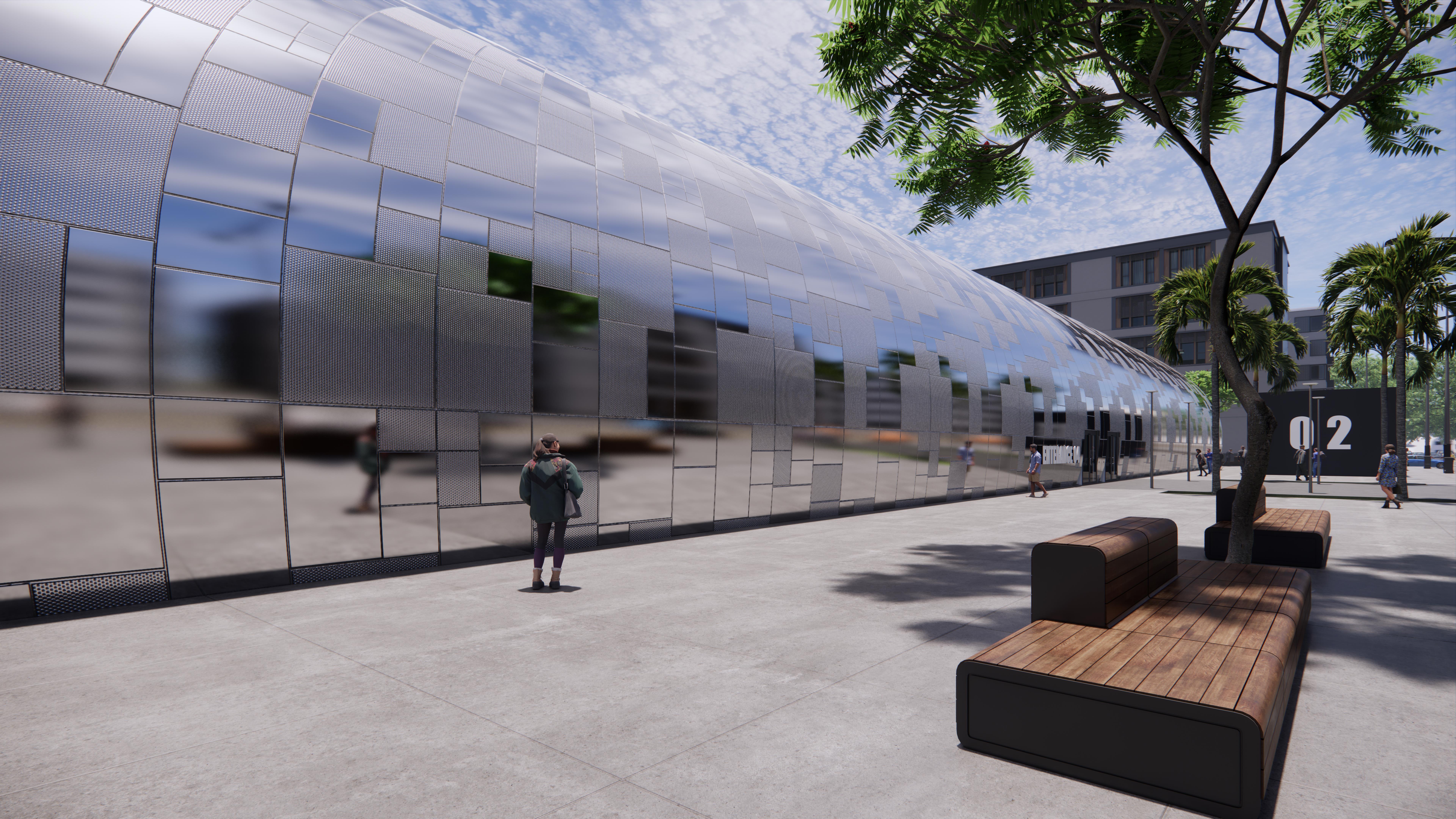 无限体育厅丨埃及开罗丨Omar Eissa Designs-12