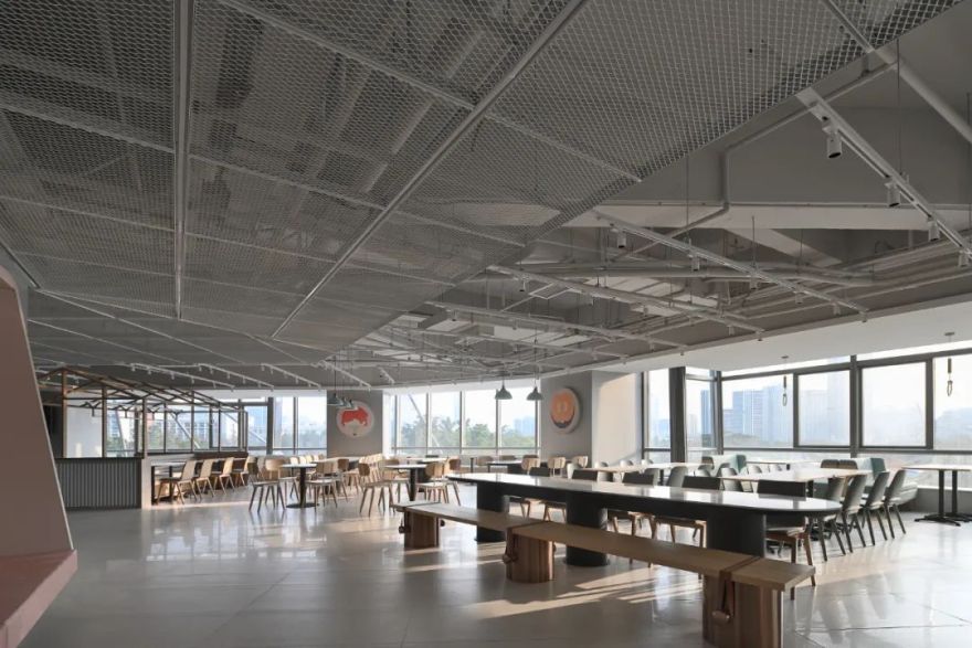 深圳李宁总部员工餐厅丨中国深圳丨叁上叁设计团队-34
